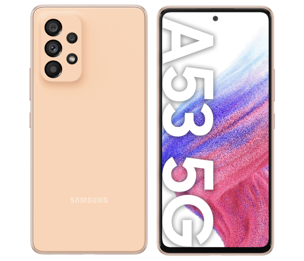 Samsung Galaxy A53 5G 6/128GB 120Hz Orange - 732563 - zdjęcie